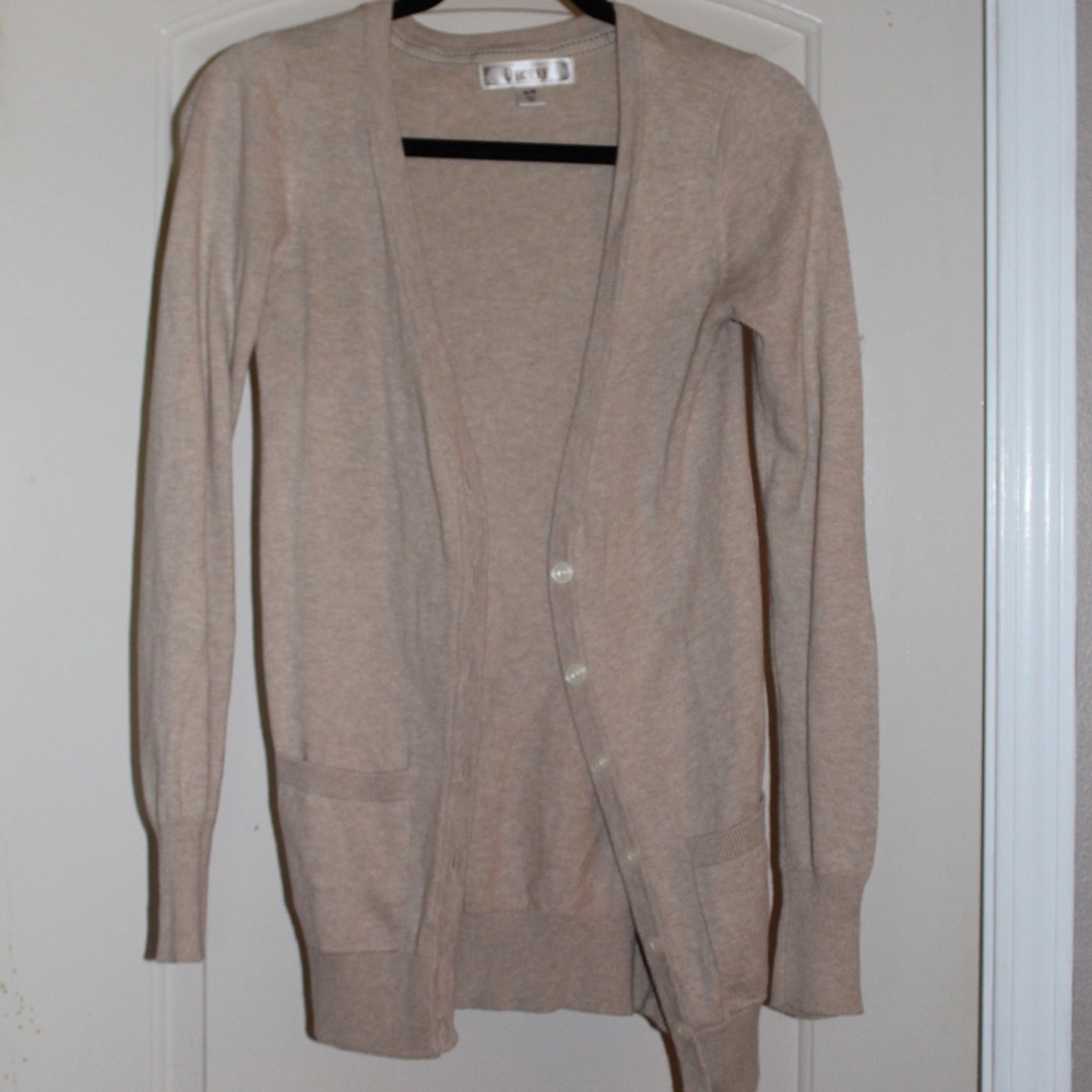 Tan Cardigan